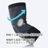 肘サポーター グレー×ブラック M ひじ 腱鞘炎 エルボーバンド スポーツ テニス バレーボール ゴルフ