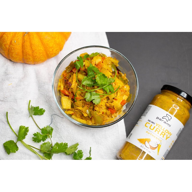 Parami Thai Curry Sauce Size 16 OZ (Gluten Free, Dairy