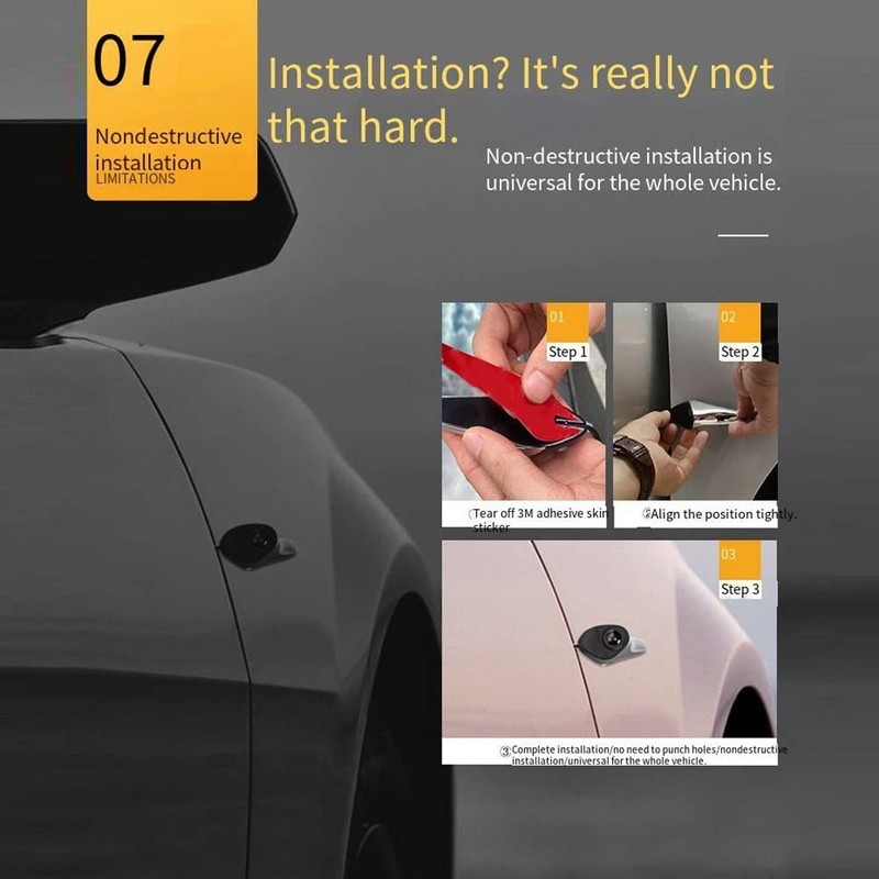 Car Rear View Camera Blind Spot HD AHD 1080P Assisted