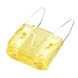 Heschen Mini Blade Fuse ATM-20 Auto Assorted Car SUV Truck 20A Yellow Pack of 50