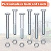 Grade 5 Shear Bolt Kit Compatible with Rotary Cutters &