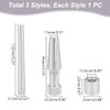 UNICRAFTALE about 1Set Stainless Steel Ring Stretcher Finger Ring Size