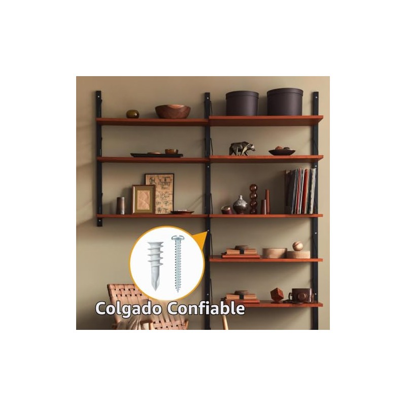 KURUI Kit de anclajes y tornillos para paneles de yeso