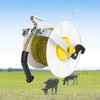 3:1 Geared Electric Fencing Standard Reel with 1640ft Premium Polywire