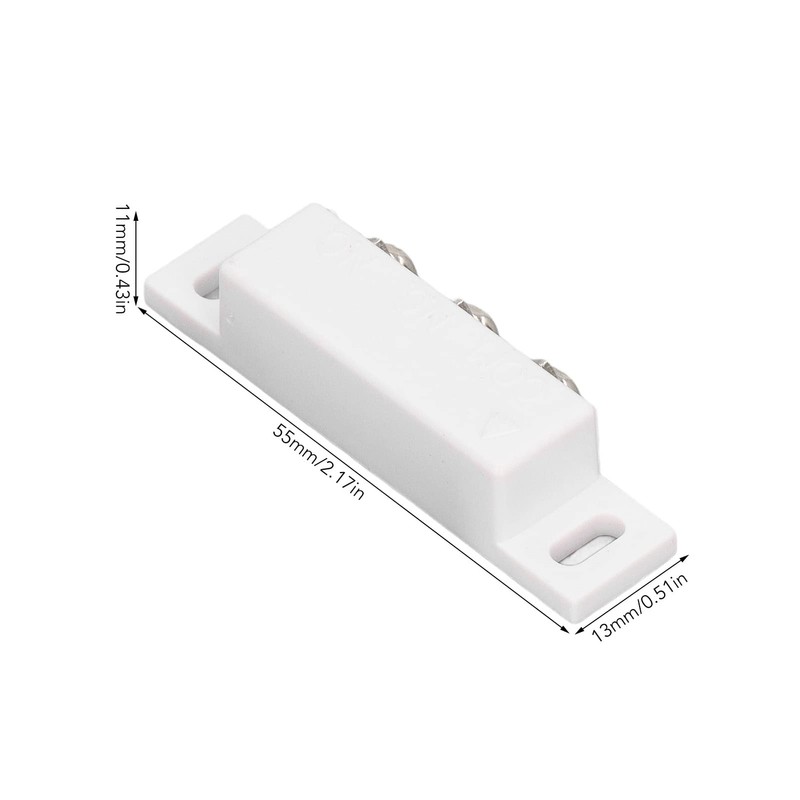 2Pcs Mc-31 Surface Mount Wired Nc Door Contact Sensor Alarm