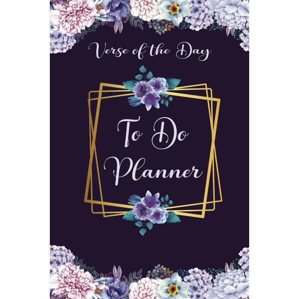 Verse of the Day To Do Planner: 100-page inspirational scheduler.