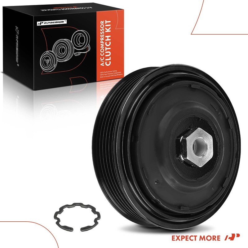 A-Premium Air Conditioner AC Compressor Clutch Kit Compatible with Subaru