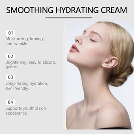 Crema facial alisadora e hidratante con complejo de vitaminas y colágeno, sérum hidratante, reafirmante, lifting y antiedad, sérum alisador y lifting facial, reduce las líneas de las arrugas. (6PCS)