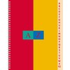 Conqueror Index Notebook - Random Colour 17X22 Petits carreaux Aléatoires