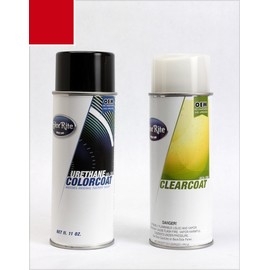 ColorRite Aerosol for Ford F-Series Automotive Touch-up Paint - Ruby Red Metallic Tricoat RR - All-Inclusive Package