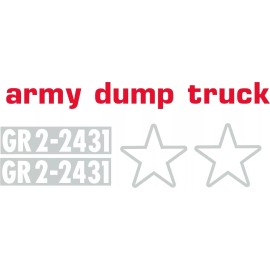 TONKA ARMY COMMANDER DUMP TRUCK SET