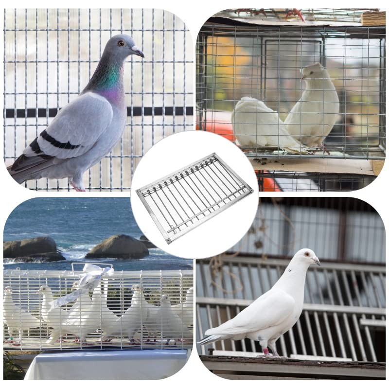 fpigeon Pigeon Bird Cage Door Coop Birds House Loft Entrance