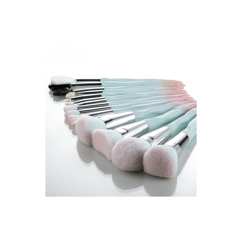 Juego de 15 brochas de maquillaje de calidad, brochas sintéticas