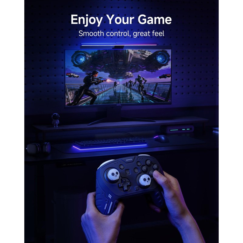 JEMDO Silicone Protective Cover for Switch 2 Pro Controller, Soft