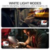 ULTRAFIRE Flat EDC Flashlight,300 Lumens Rechargeable Mini Magnetic Pocket Light,4