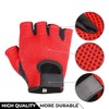 PRIME SPORTS Leather Padded Mesh Fingerless Weight Lifting Exercise Gym