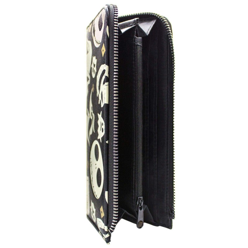 Nightmare Before Christmas Jack Oogie and Zero Metal Emblem Purse