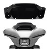 PSLER 5" Wave Windshield Windscreen Wind Splitter for CVO Street