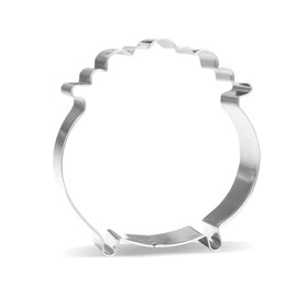 10.5 cm St. Patrick’s Day Pot O' Gold Cookie Cutter - Stainless Steel