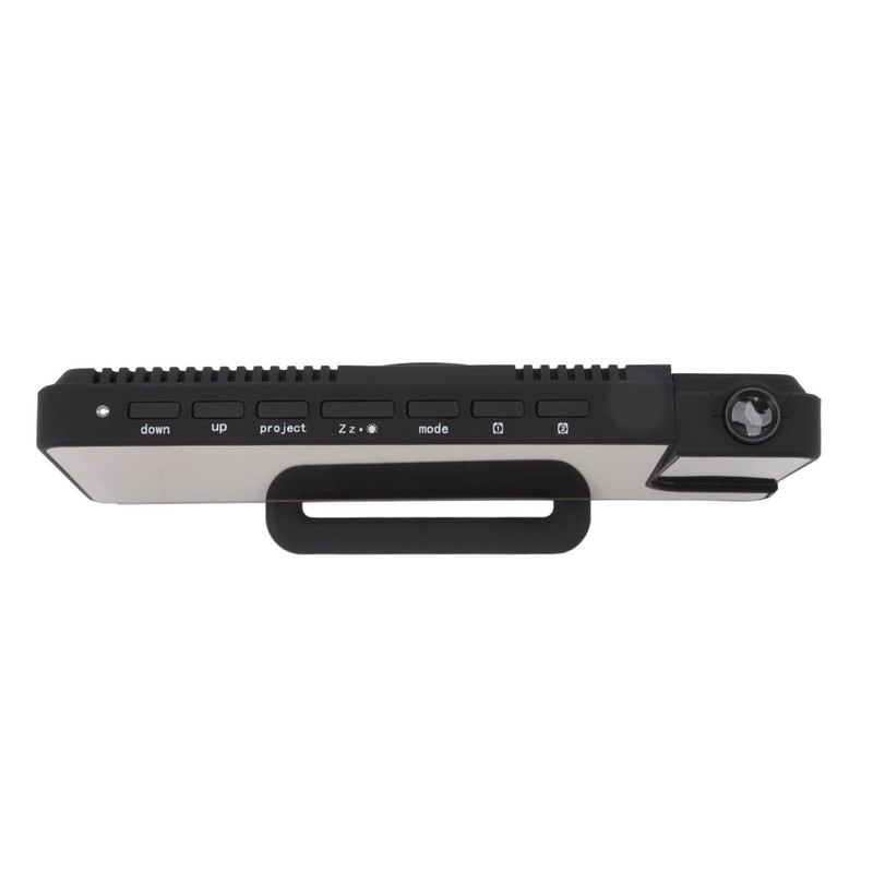 Digital Projection Alarm Clock LED Display USB Powered Auto Sensitivity