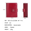 CONTACT'S-Women Leather Wallet RFID Blocking Small Bifold Coin Pocket Purse