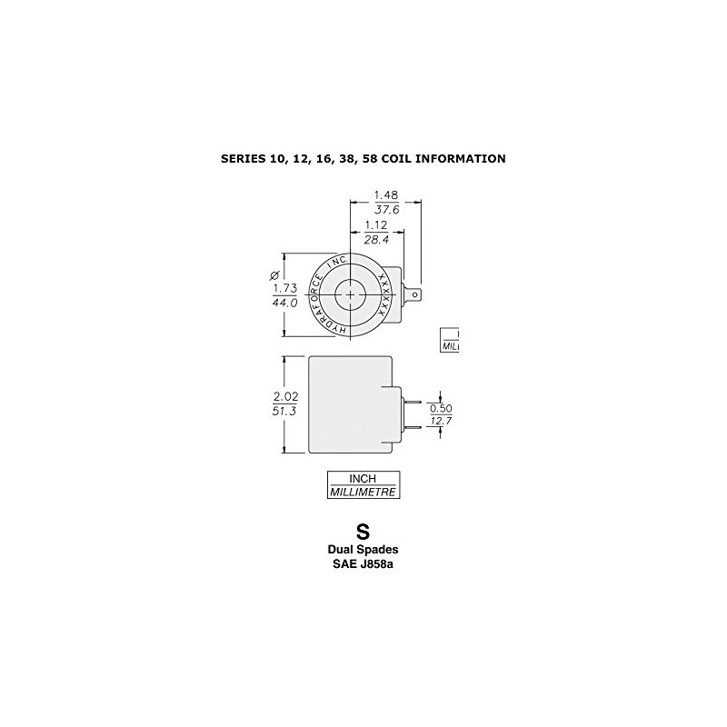 HY 6351024 DS 24 VDC - Hydra Force Coil 2