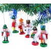 BRUBAKER Nutcrackers Tree Ornaments Set - Hanging Figurines - Designed