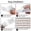 20 Pcs White Mini Horizontal Blind Repair Tabs-1 inch Horizontal