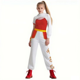 ROSEZUZU Zombies Nova Outfits 4PCS Daywalker Suits Top Pant Hooded Coat Wristband