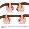 sourcing map Twill Wide Elastic Band Double-Side 75mm(3 inch) Flat