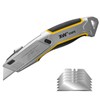 XW Heavy Duty Auto-loading Utility Knife,3-position Retractable Box Cutter with