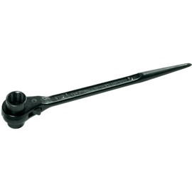 Super RN1214 Double-ended Ratchet Wrench (Claw Type), Hex Opposite Side: 0.5 x 0.5 inches (12 x 14 cm)