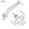 MECCANIXITY Window Restrictor Latch Window Safety Lock Stopper, Limit Stay