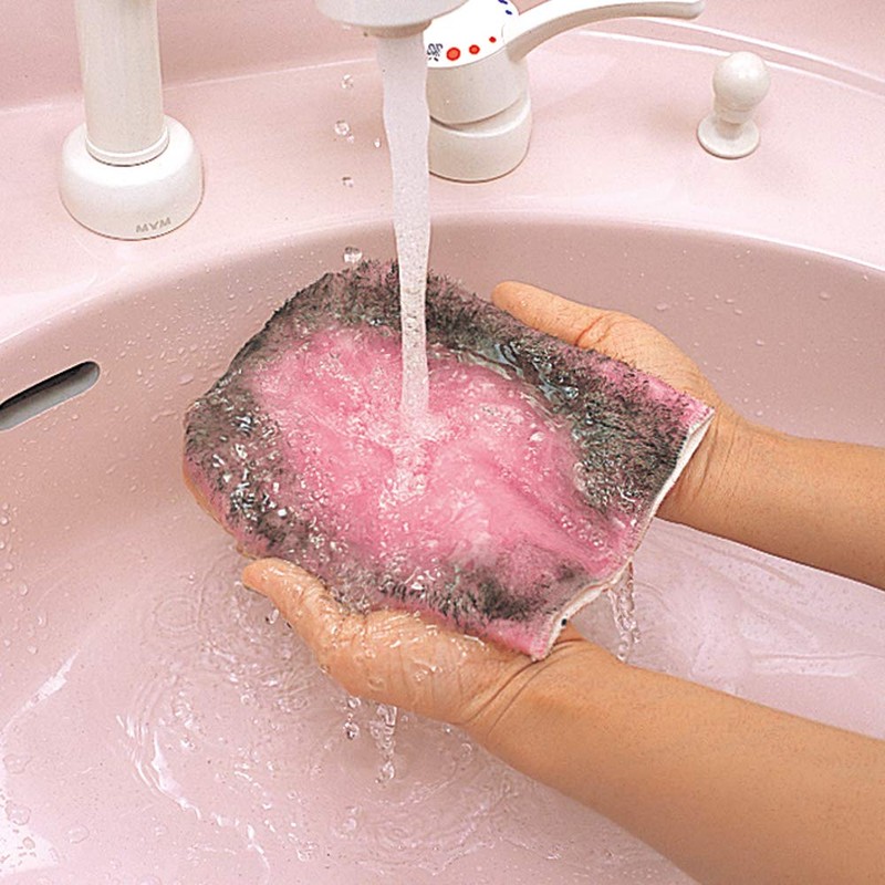 Azuma Screen Door Cleaning Mittens TK Screen Cloth, Pink, Easy