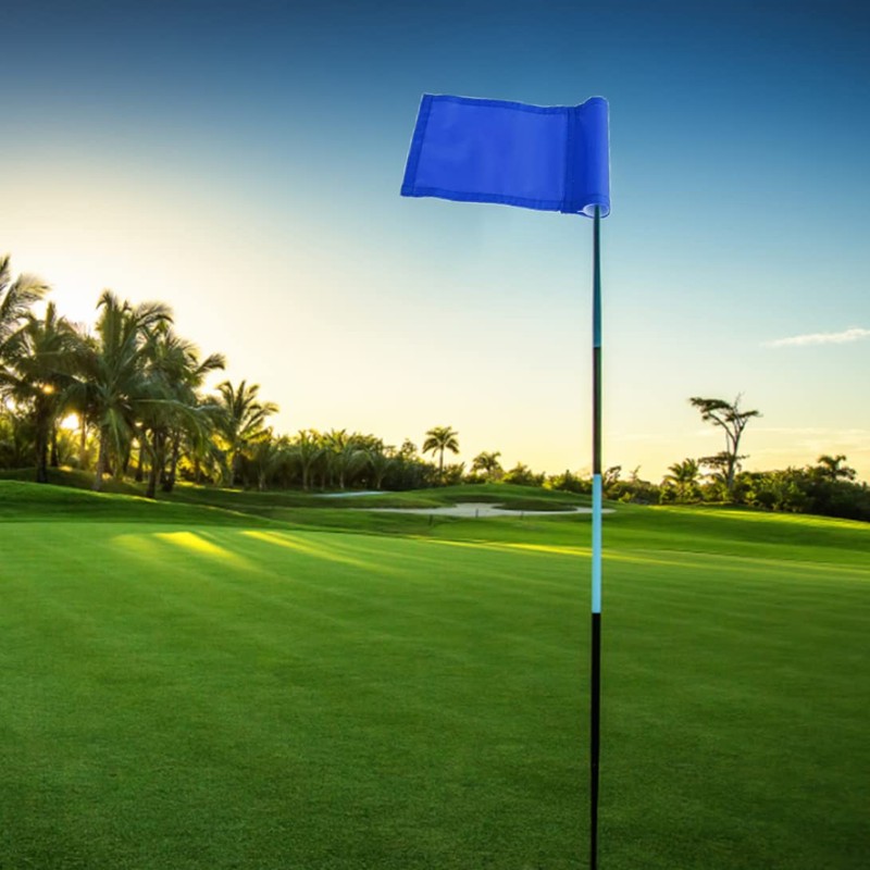 Nylon Golf Flag Golf Putting Green Flag Training Hole Pole