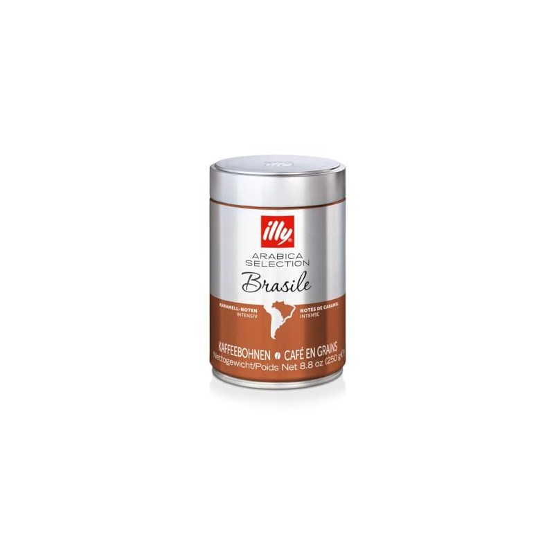 illy Monoarabica Brazilian Coffee Beans 250 g