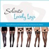 Selente Lovely Legs Women's Sophisticated Tights in Suspender Stocking Look,