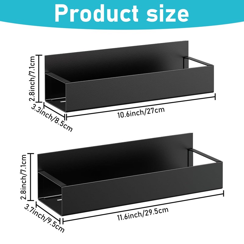 2 Pcs Magnetic Spray Can Holder, Magnet Toolbox Holder, Wall