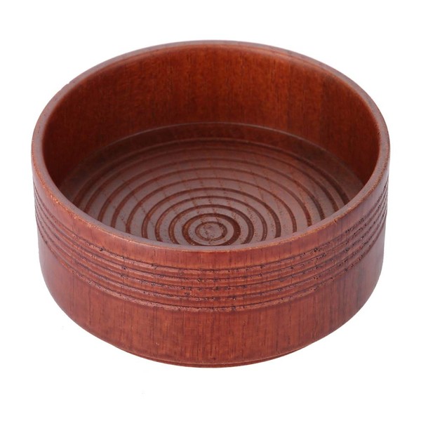 Shaving Bowl, Smooth Shave Unbreakable With Heat Insulation Anself Wooden Cup Cleaning Grandslam Soap Bowl For Shaving
