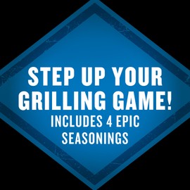 McCormick Grill Mates Grilling Seasoning Variety Pack, Epic Grilling Gift Set, Gluten Free, Includes Montreal Steak, Garlic Butter, Classic Smash, and Dill Pickle, For Chicken, Steak, Burgers, Seafood, and More, 12.1 oz