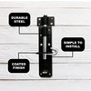 Primes DIY Brenton Strong Sliding Lockable Padbolt(8") Ideal for use