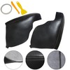 NLQR 2 Pcs Door Armrest Replacement Cover Leather Gray Compatible