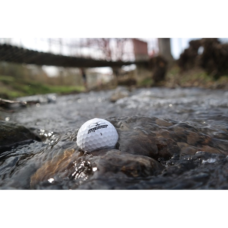 Emainer emoG Golf Ball, 3 Soft Golf Balls with Maximum