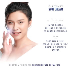 Crema Facial Despigmetante Glutanex Spot Cream Aclarante