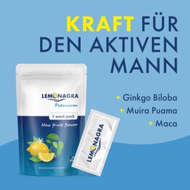 Lemonagra | Love, Lust & Passion | Easy to Use | 7 Bags per Pack