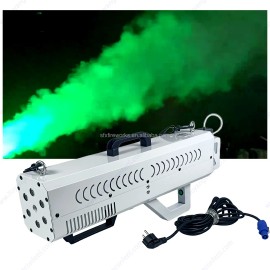 Handheld Iron Metal 1500W RGB Black/White Smoke Gun Electric Fog Machine Remote Control for DJ Wedding Parties Events BirthdayType: Stage Effects Equipment