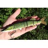 Fishing lure swimbait hard predator pike bigbait swimfish joint (perch)