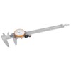 Dial Caliper Vernier 0.02 Double Shock Stainless Steel Manual Measuring