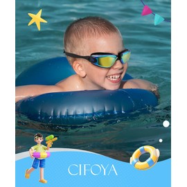CIFOYA Goggles-Kids-Swim Kids Swimming Goggles: 2 Pack Kids Goggles Anti Fog No Leaking for Girls Boys Children Age 8-14