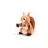 Trudi 29625 Squirrel Plush Hand Puppet, Brown, S